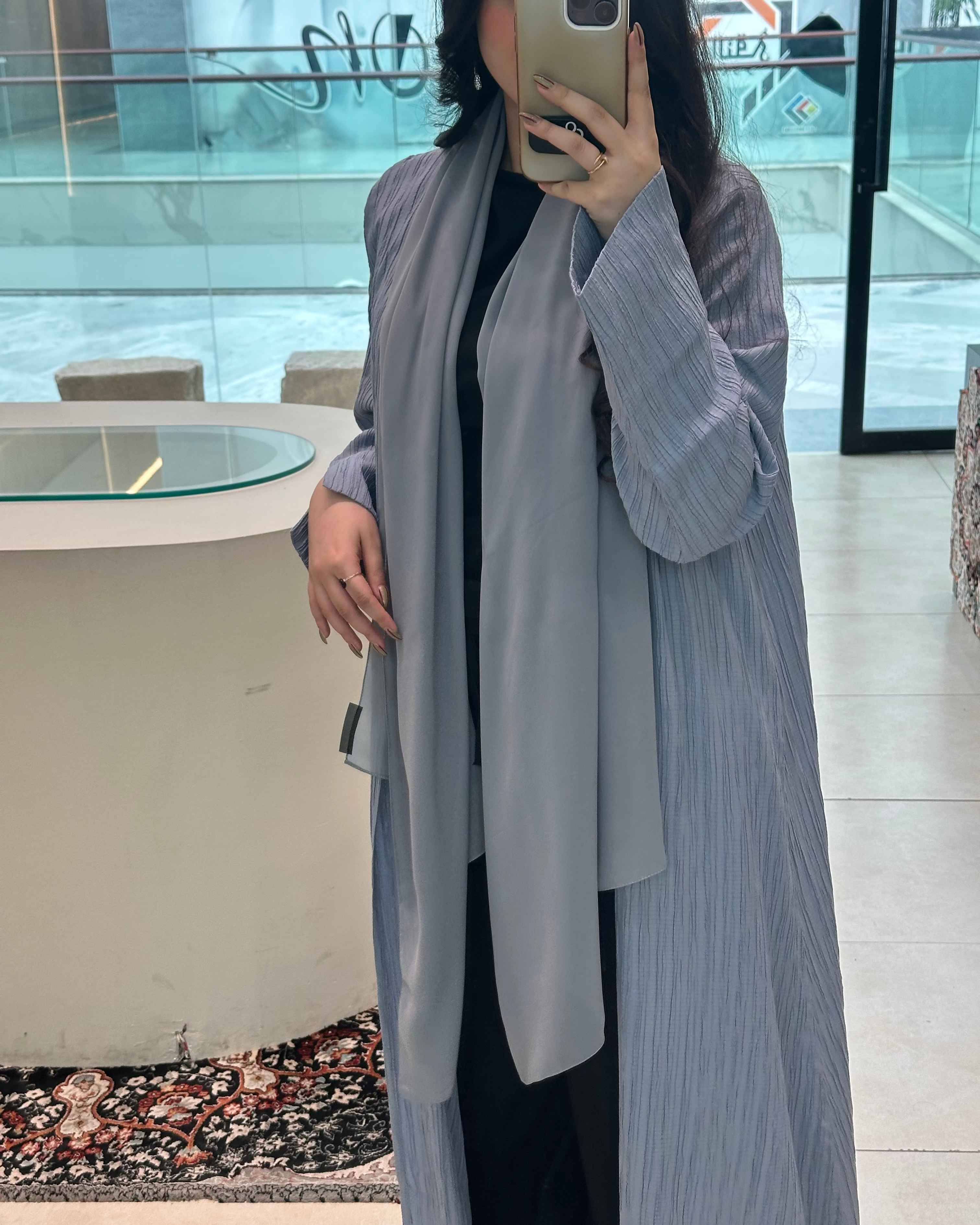 Pleated Abaya