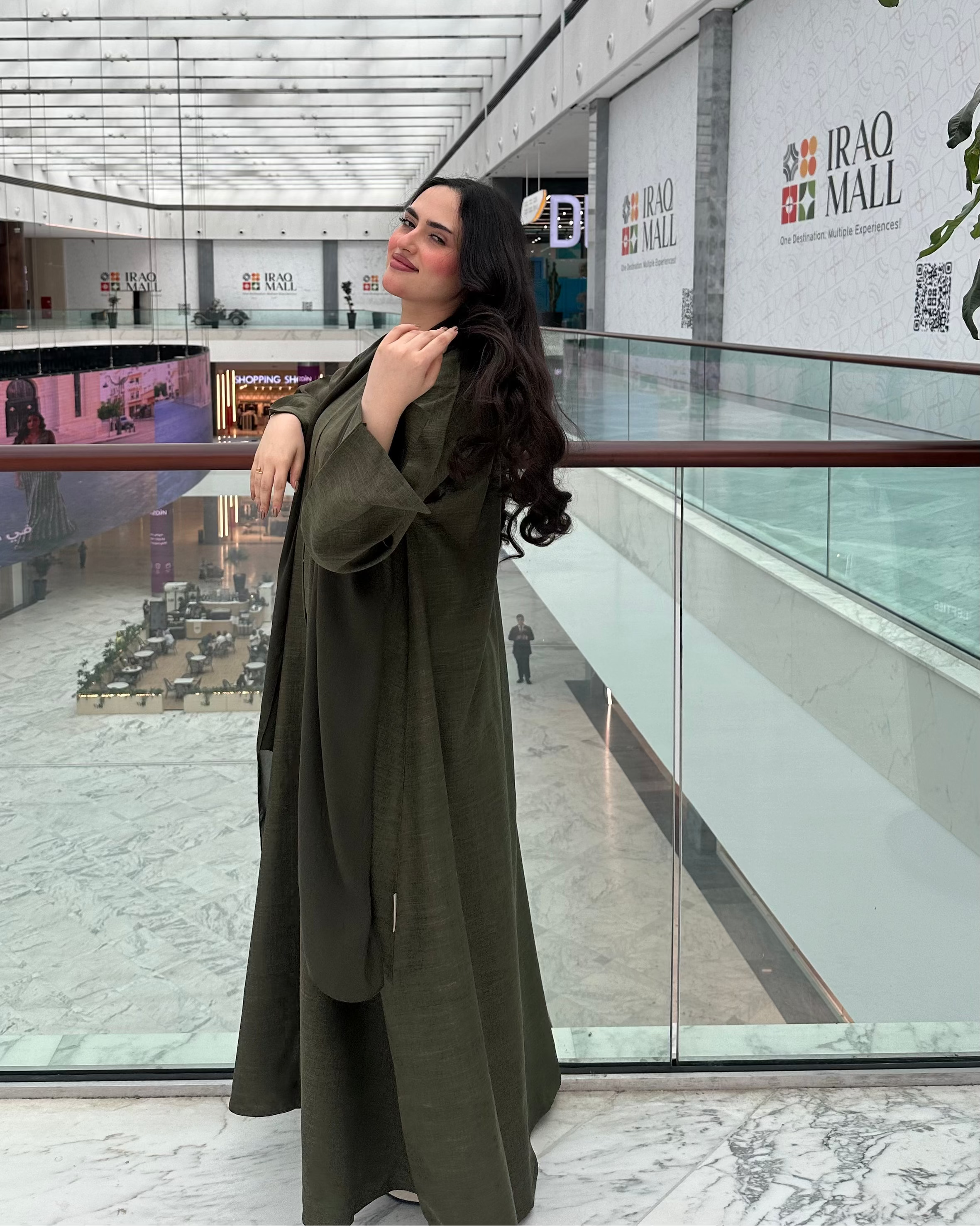 Olive Green Abaya