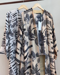 Chifon Print Abaya