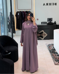 Purple Abaya
